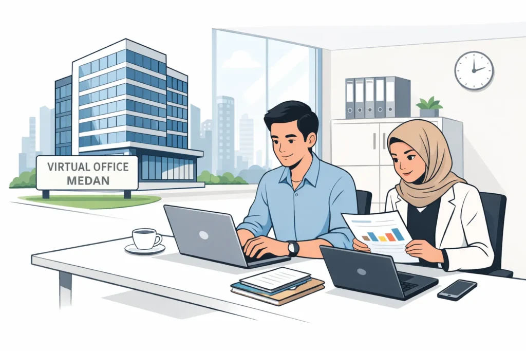 virtual office medan dengan alamat bisnis legal medan