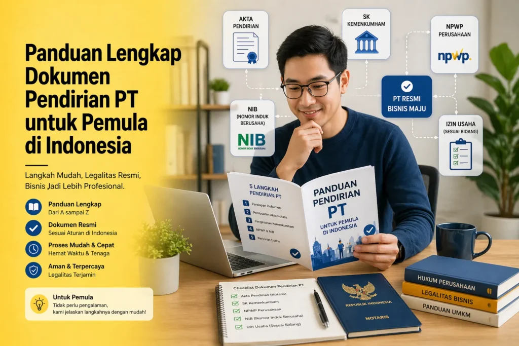 panduan dokumen pendirian PT untuk pemula